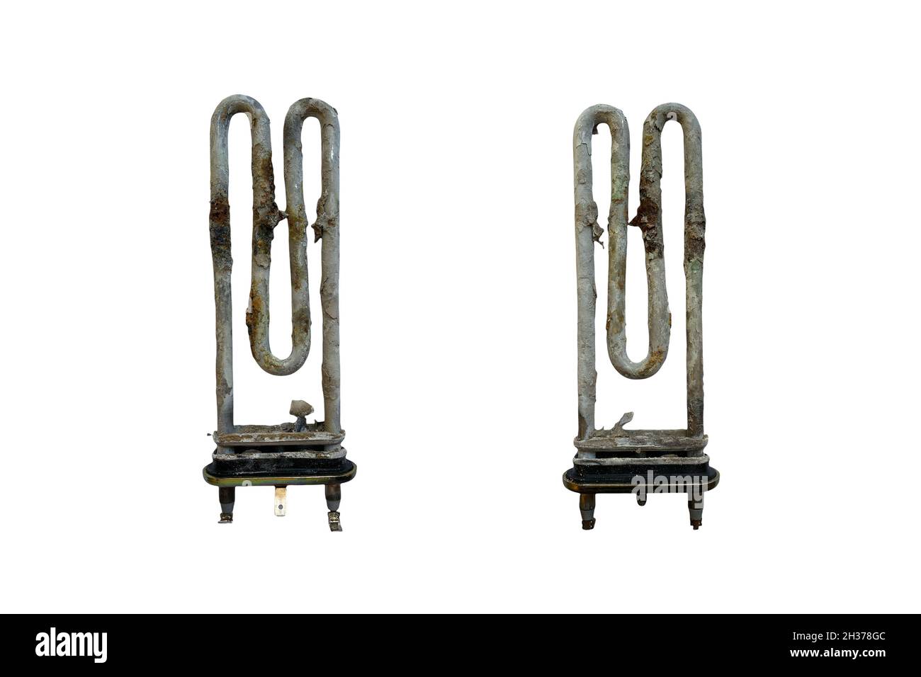 Two Spoiled Elements for heating water in washing machines and boilers