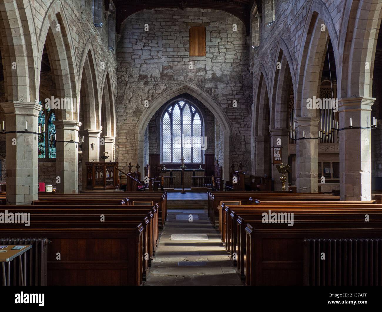 Repton Monastery Repton interior hi-res stock photography and images - Alamy