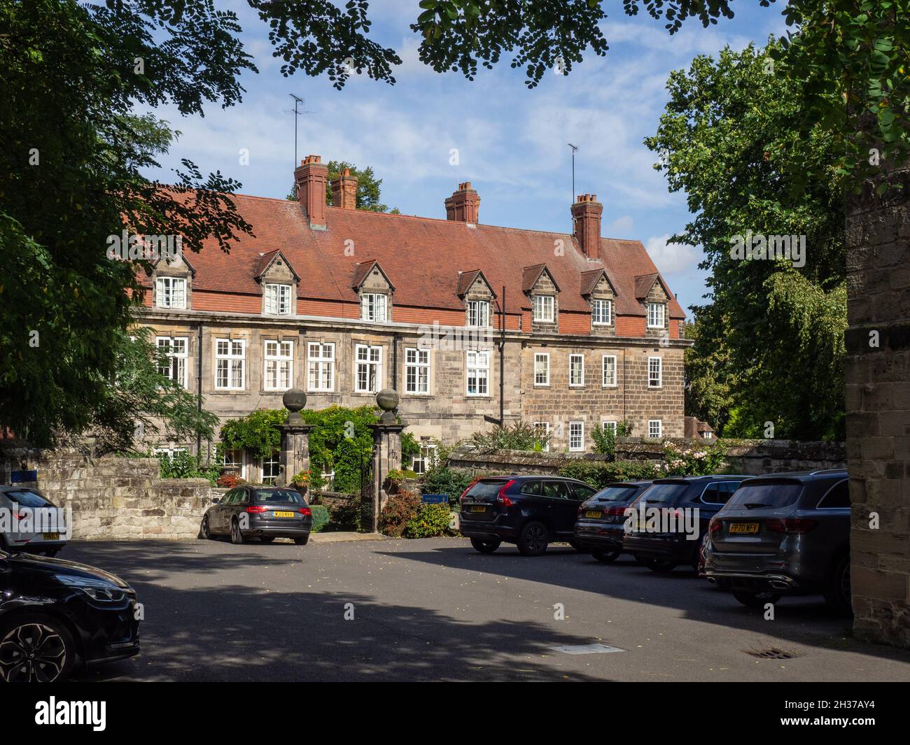 Period buildings within the Repton School complex, Repton, Derbyshire
