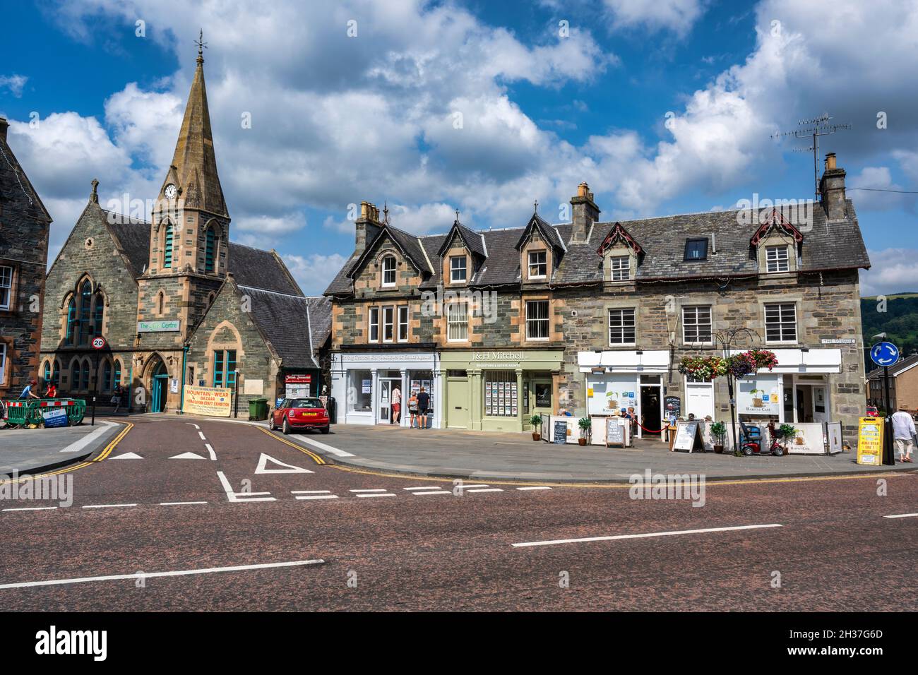 Highland market centre hires stock photography and images Alamy
