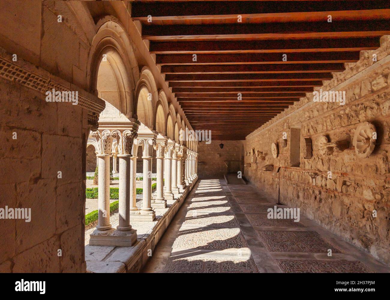 Monastery of Santa Maria la Real de las Huelgas, Burgos, Spain Stock Photo