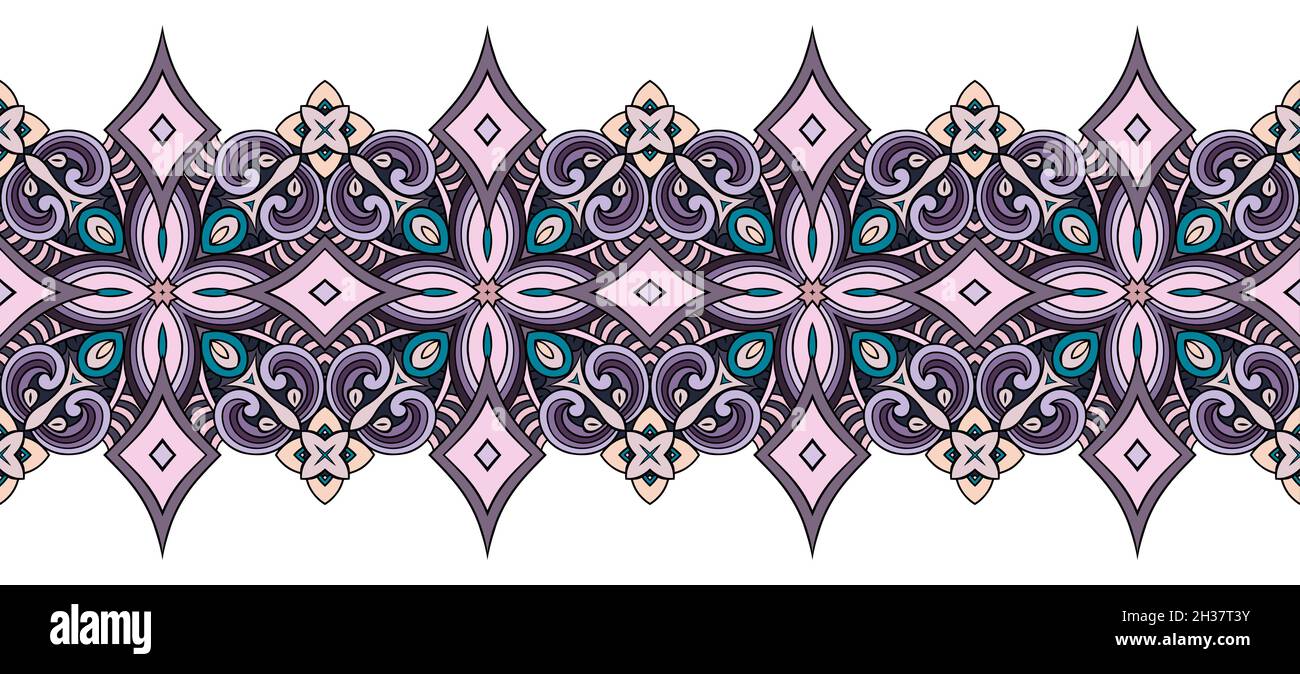 Vector abstract decorative ethnic ornamental illustration Stock Vector ...