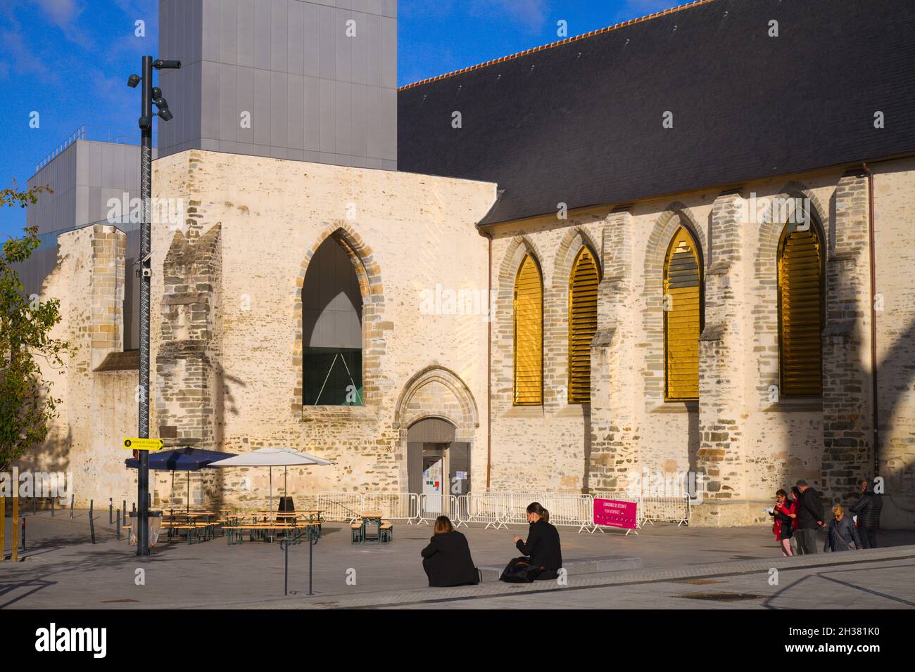 France, Bretagne, Rennes, Couvent des Jacobins, Centre des Congrès, Stock Photo