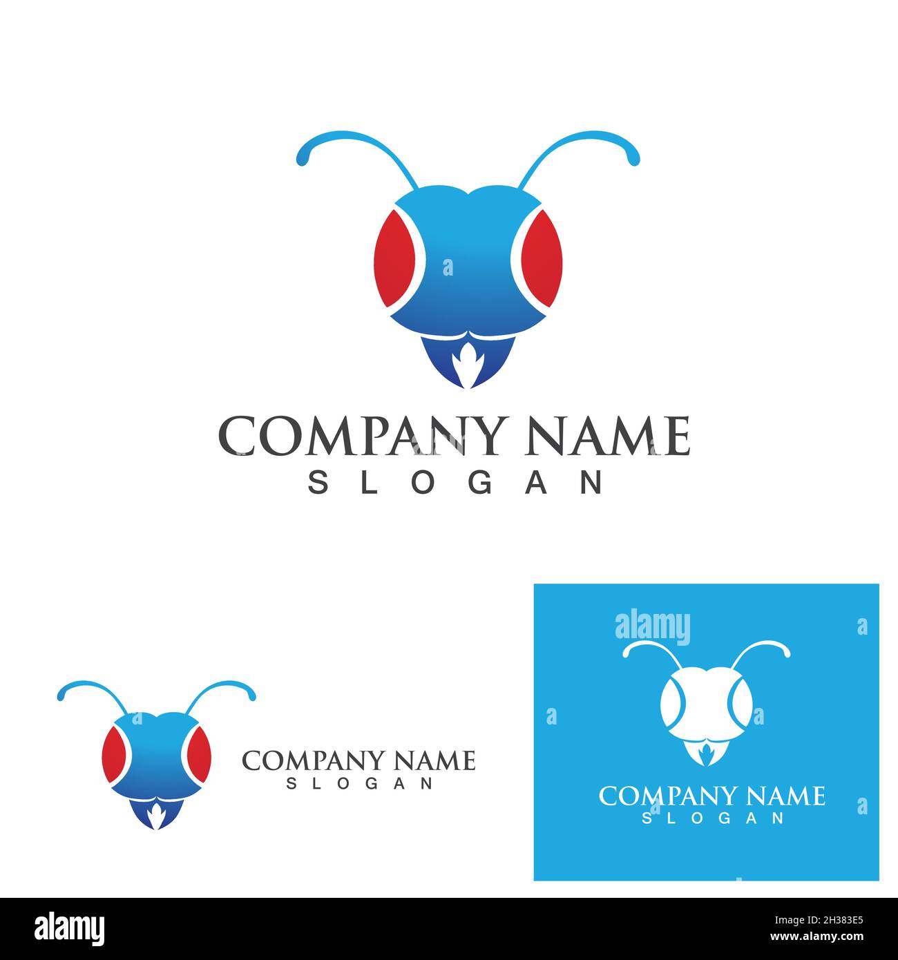 Ant Logo template vector illustration design Stock Vector Image & Art ...