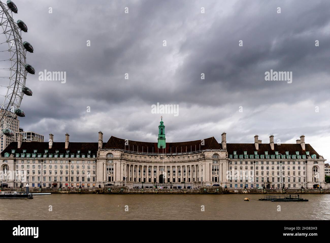 County Hall Building, Lambeth, London, UK Stock Photo Alamy