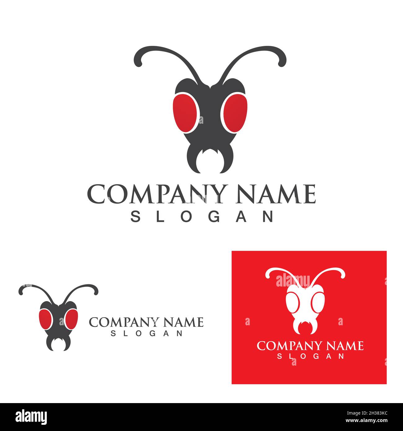 Ant Logo template vector illustration design Stock Vector Image & Art ...