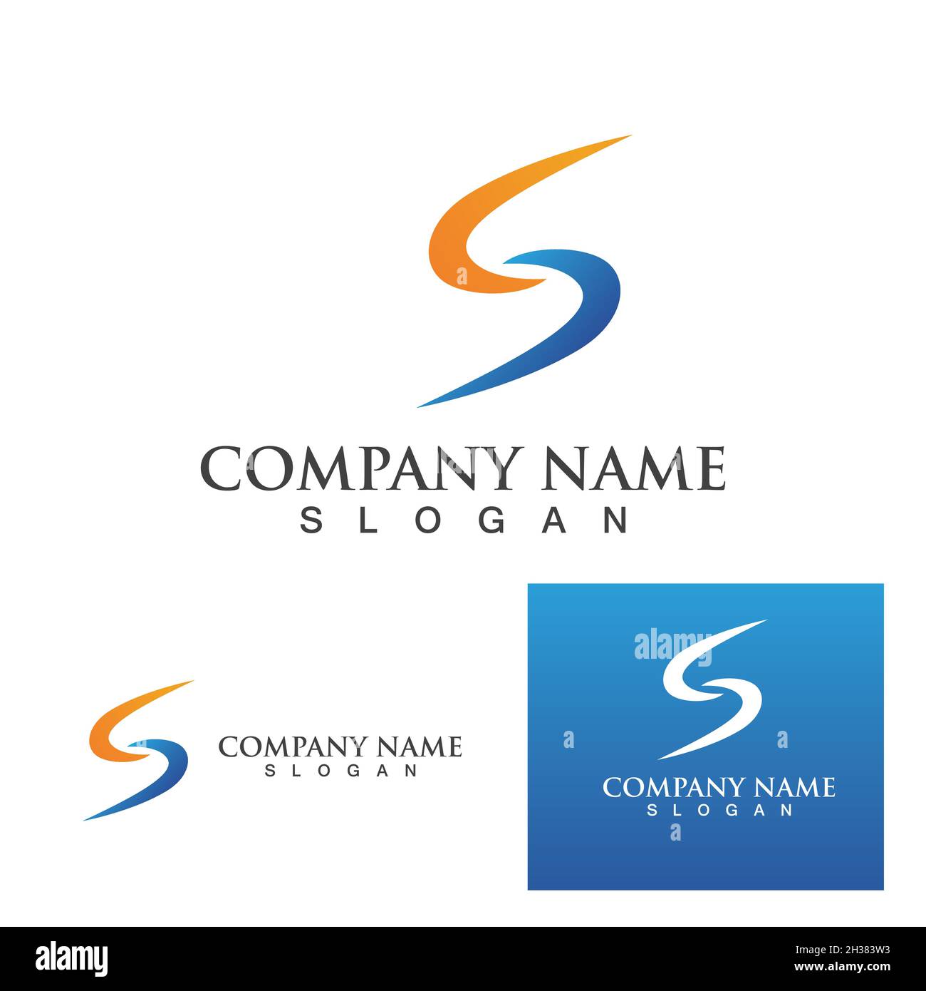 Business corporate S letter logo design vector Stock Vector Image & Art ...