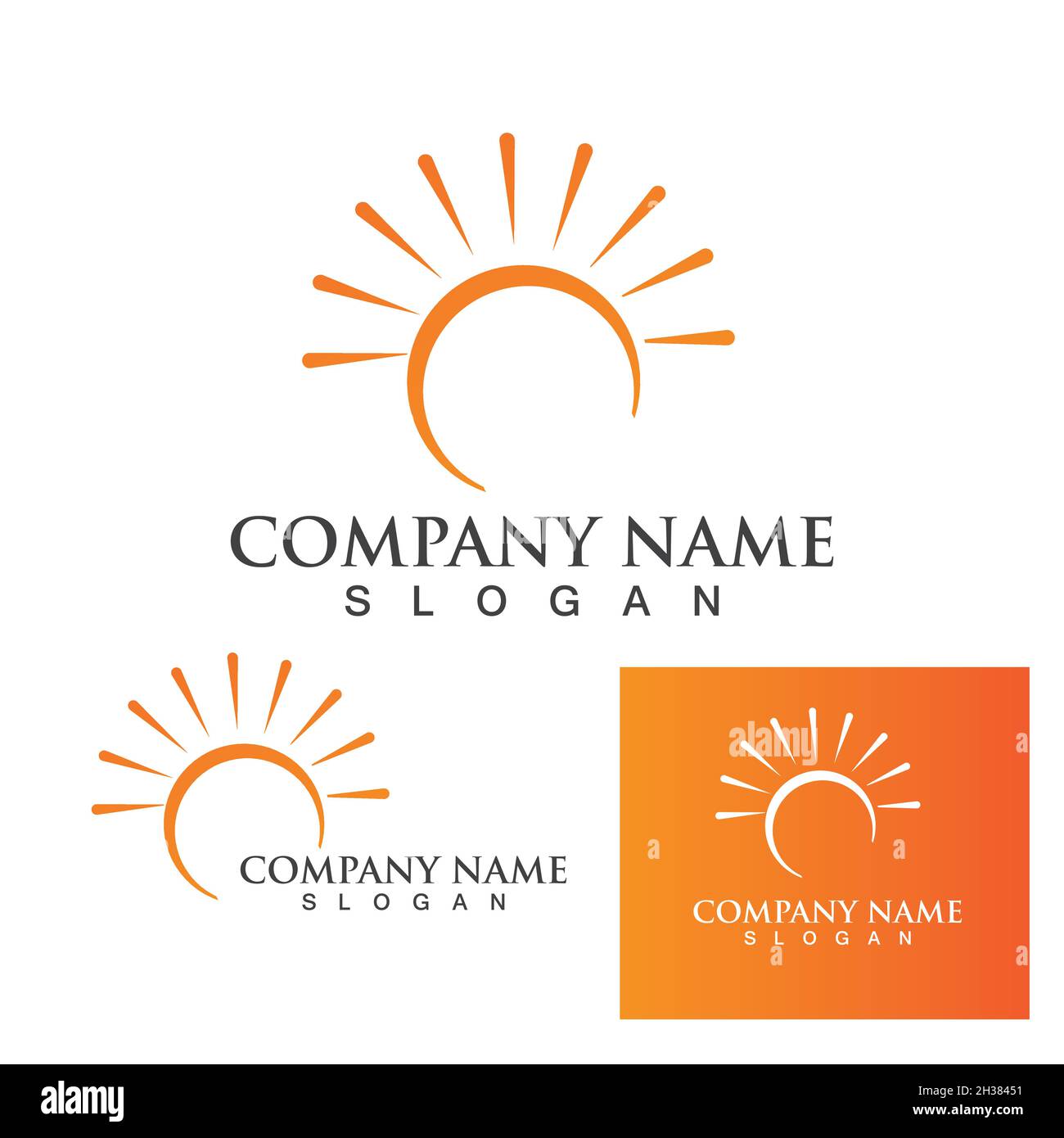 Sun Vector illustration Icon Logo Template design Stock Vector Image ...
