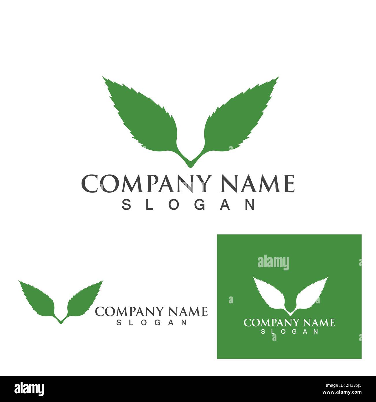 Cannabis leaf logo and symbol vector Stock Vector Image & Art - Alamy