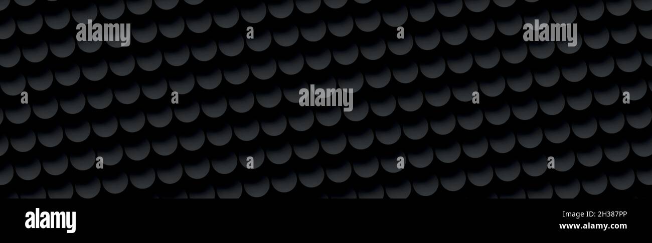 Black abstract background texture with gradient circles - Vector ...