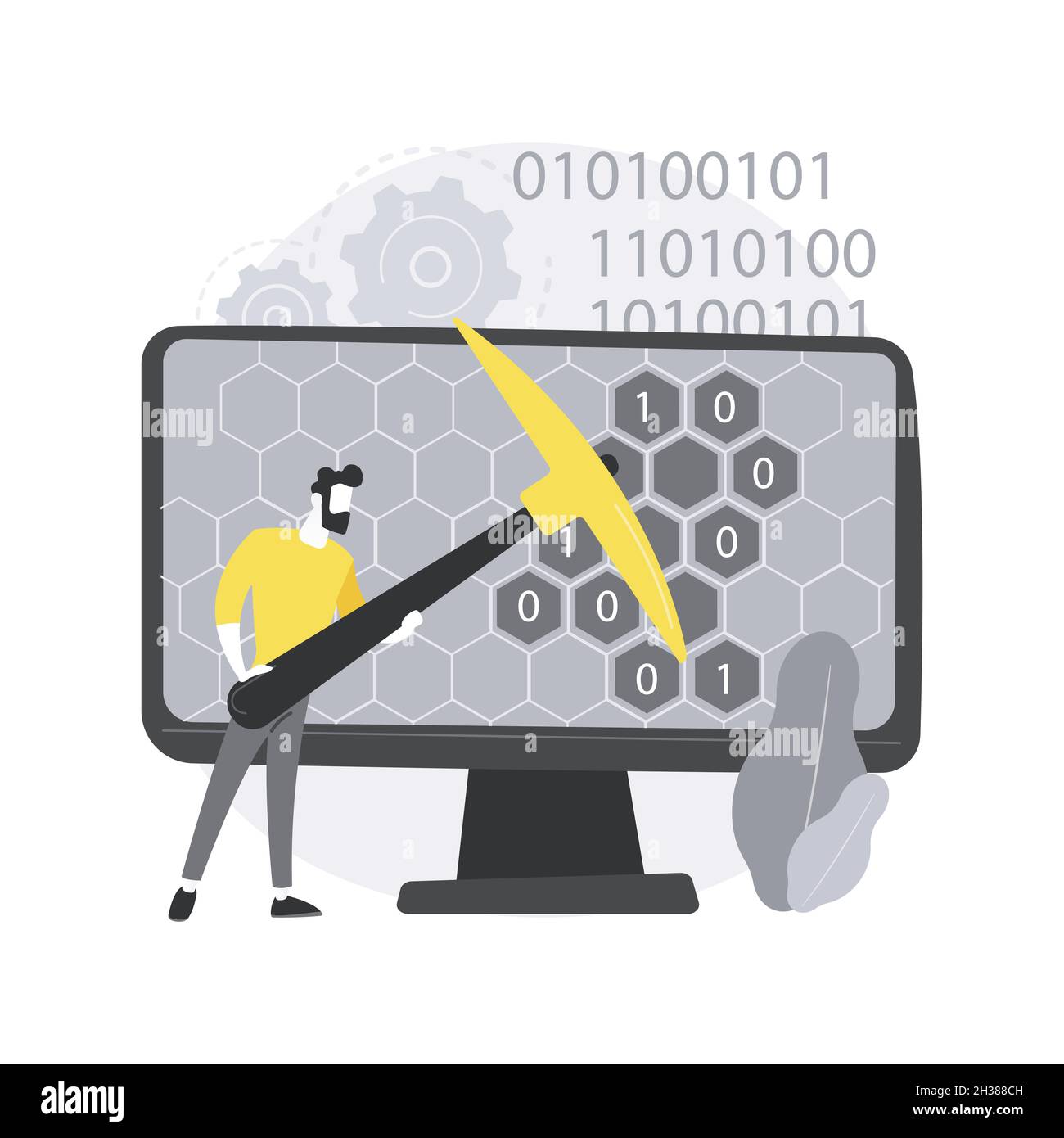 Data mining abstract concept vector illustration Stock Vector Image ...