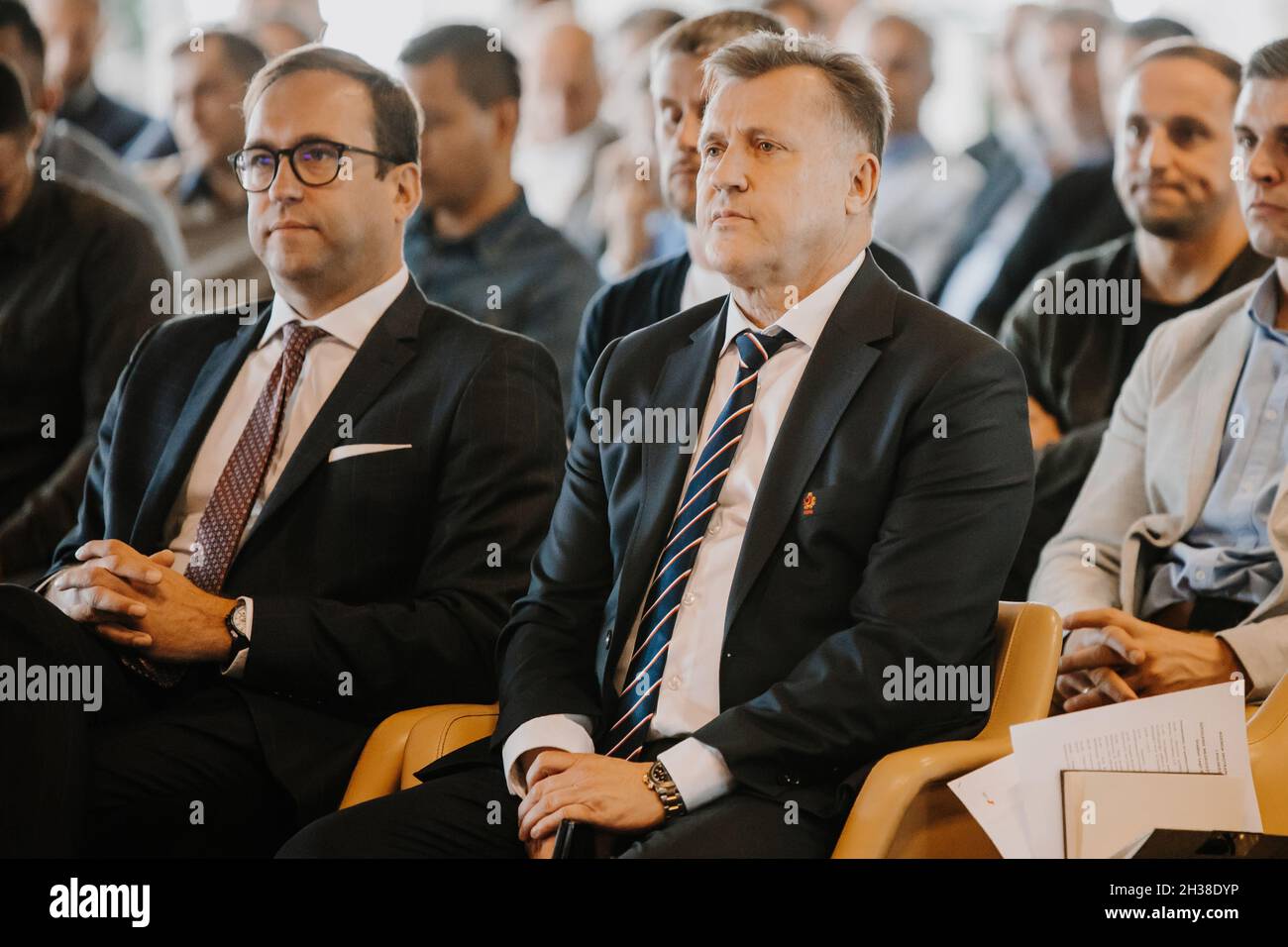 Warsaw, Poland. 25th Oct, 2021. Marcin Animucki president of polish