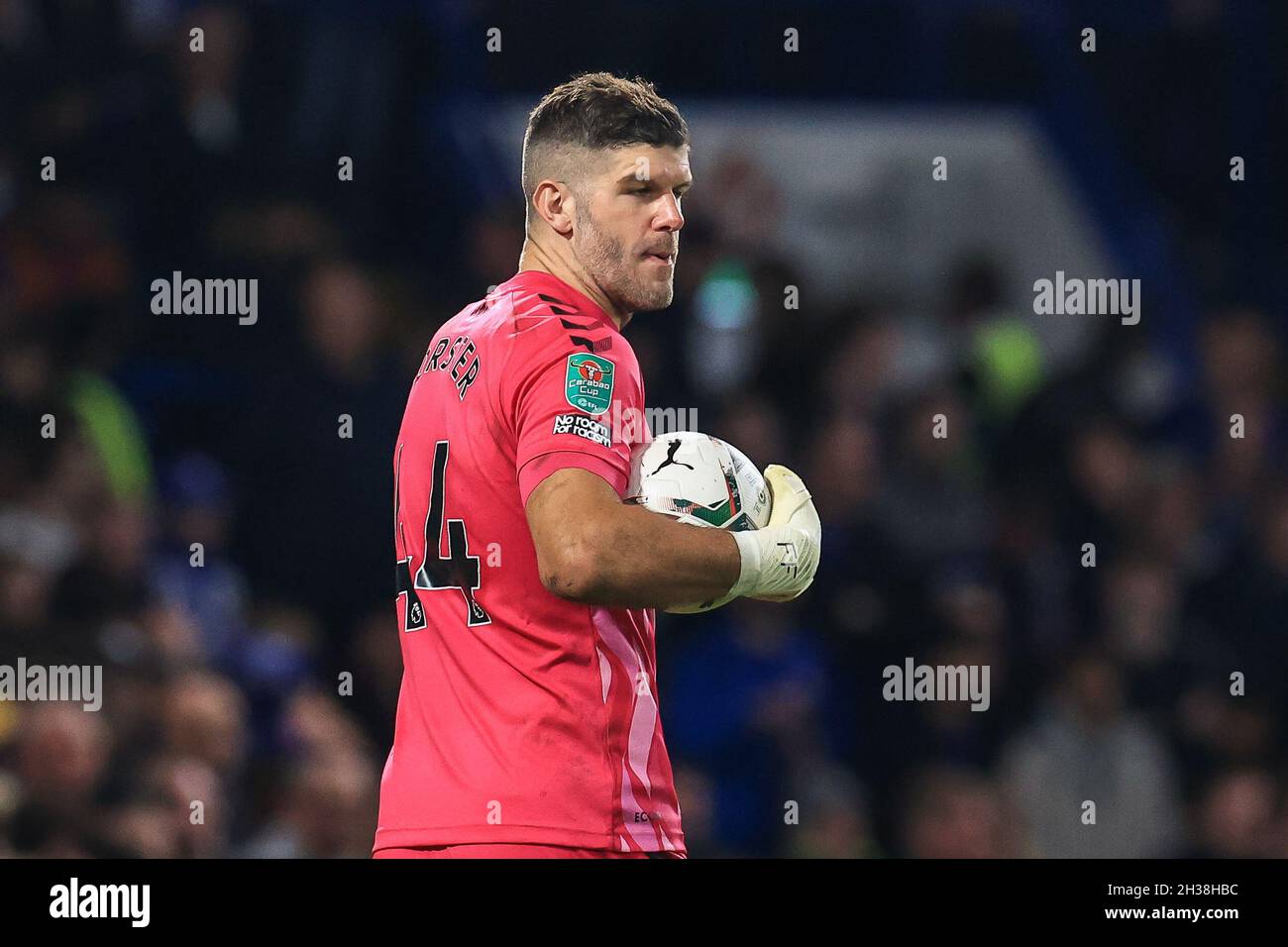Fraser Forster #44 of Southampton during the game in, on 10/26/2021. (Photo by Mark Cosgrove/News Images/Sipa USA) Credit: Sipa USA/Alamy Live News Stock Photo