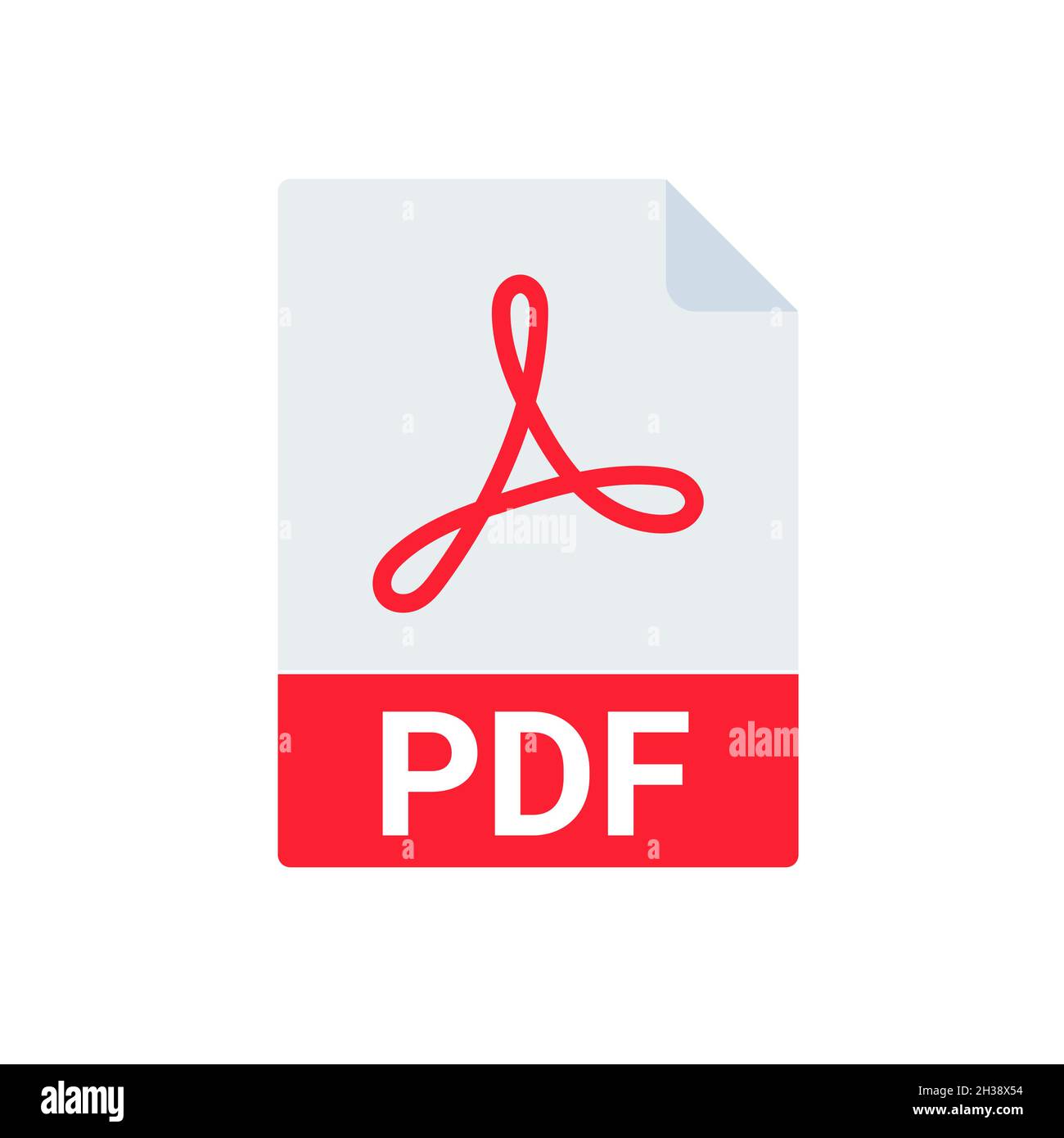 PDF file icon format. Pdf download document image button vector doc