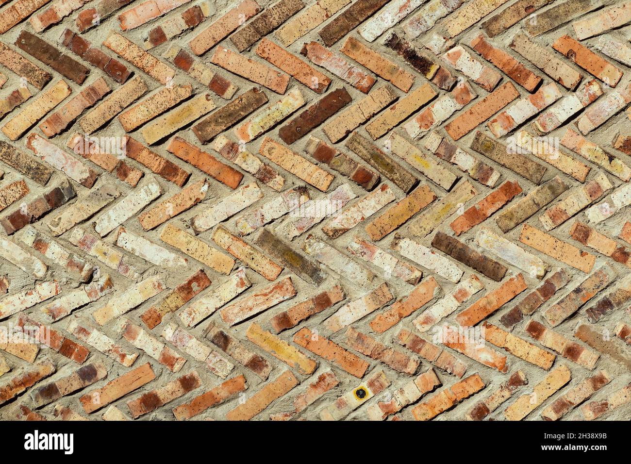 Stone wall with textured surface for wallpapers and background. Stock Photo