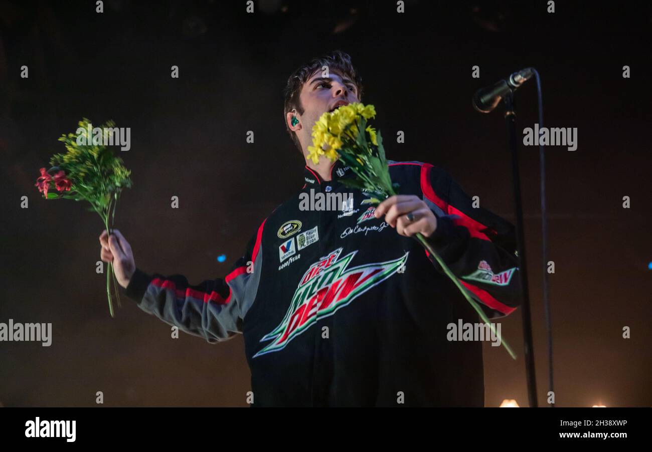 Fontaines DC at the O2 Academy, Bournemouth, UK. 26 October 2021.Credit: Charlie Raven/Alamy Live News Stock Photo