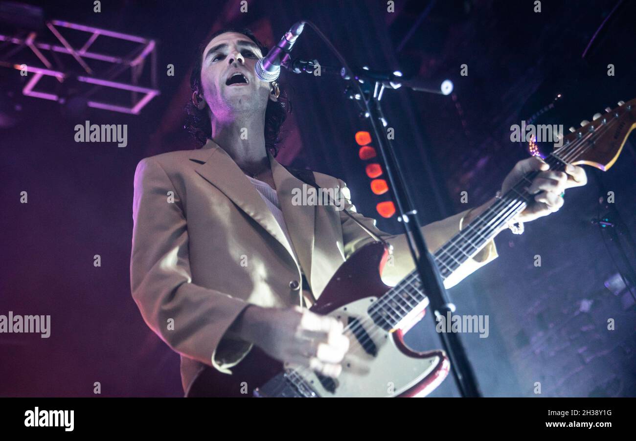 Fontaines DC at the O2 Academy, Bournemouth, UK. 26 October 2021.Credit