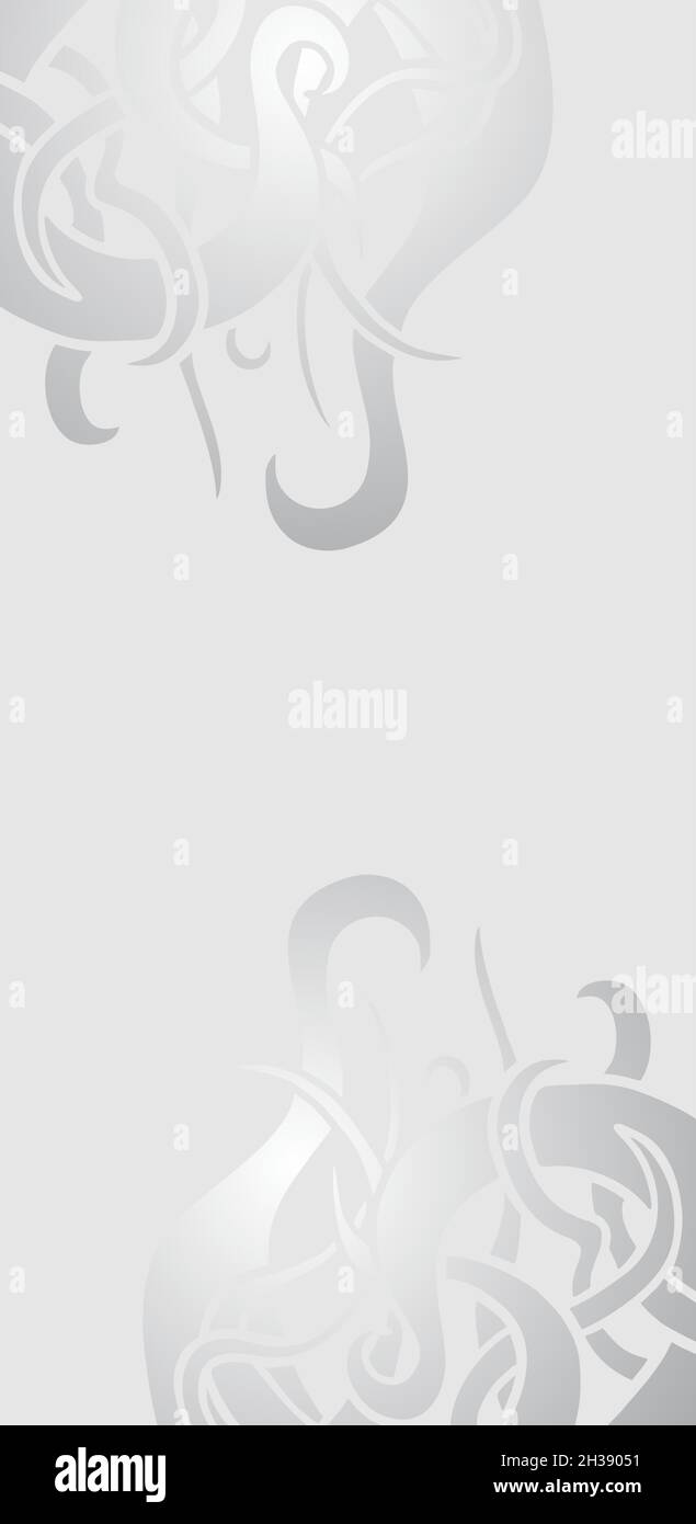Art grey banner Stock Vector
