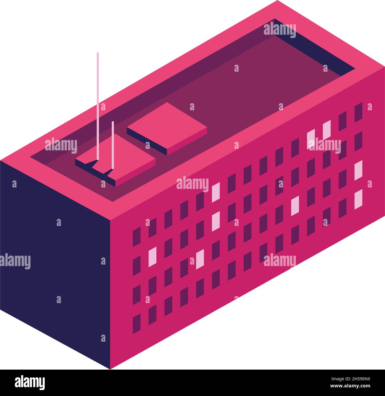 nice building icon over white Stock Vector Image & Art - Alamy