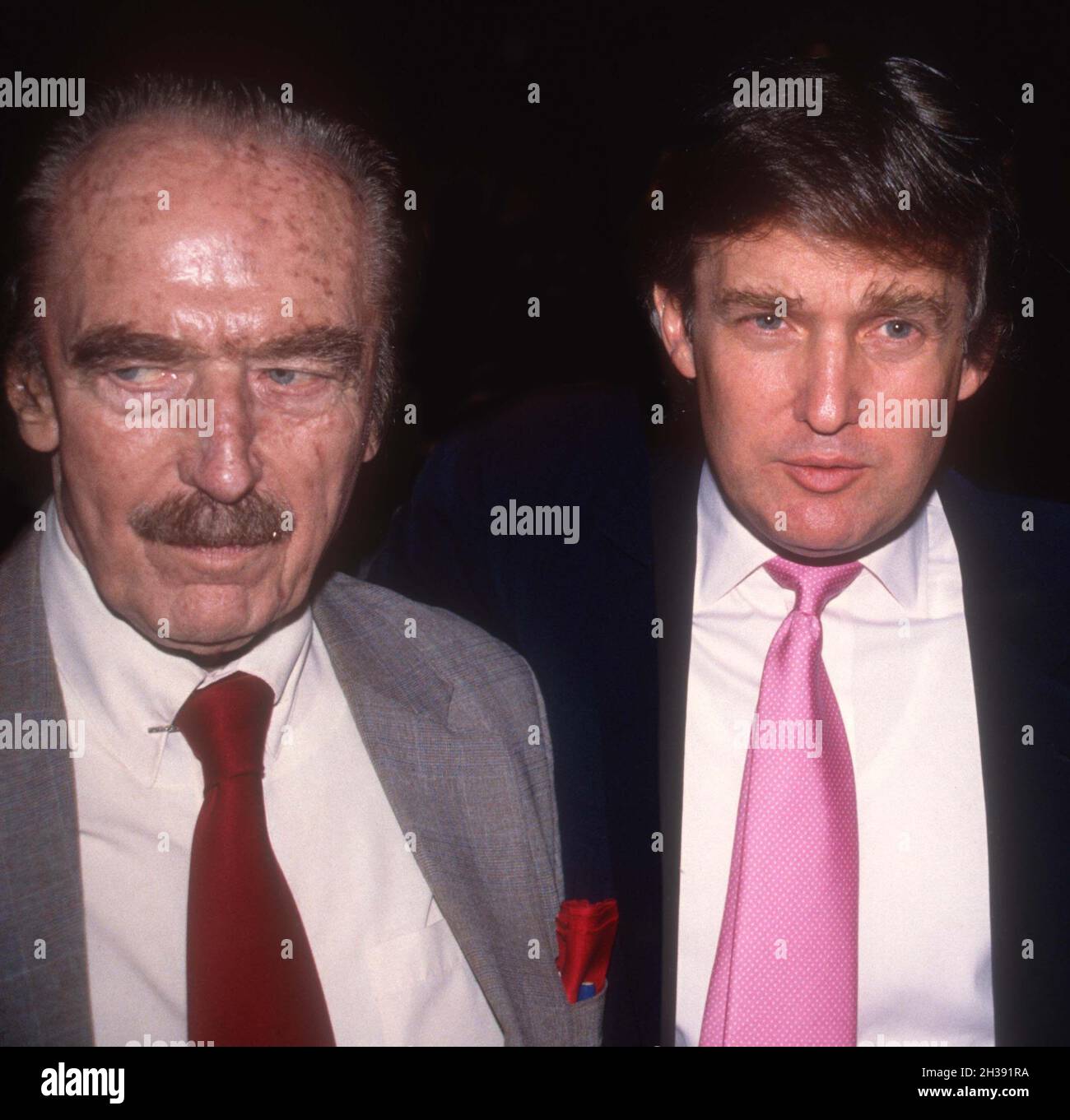 Fred Trump Donald Trump 1991 Photo by Adam Scull/PHOTOlink Stock Photo