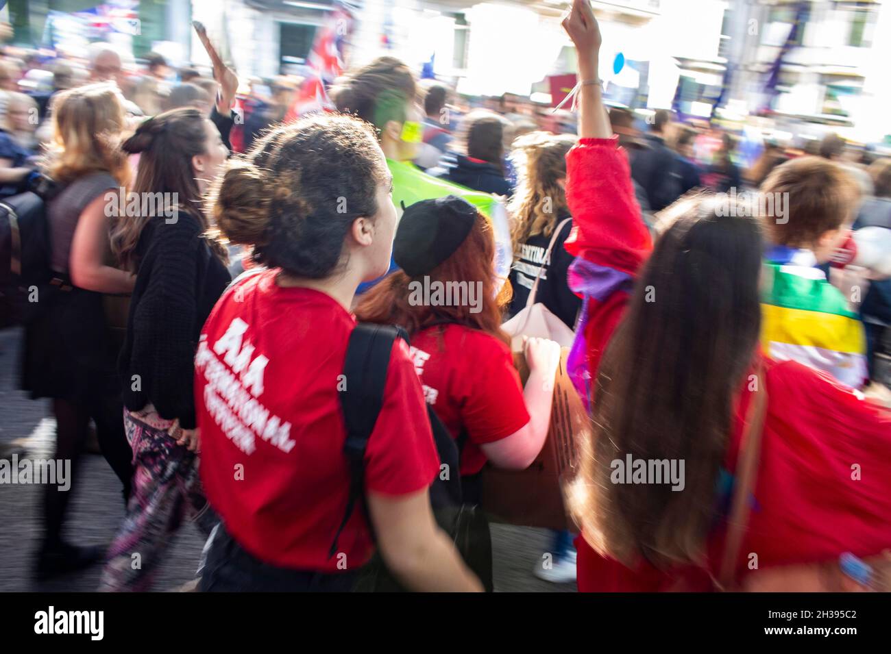 People's Vote March - Oct 2018 Stock Photo