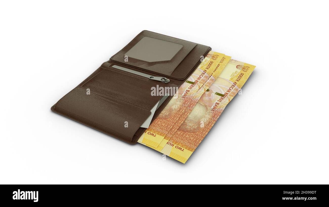 Rand 3d Note South african bank notes hi-res stock photography and images - Alamy