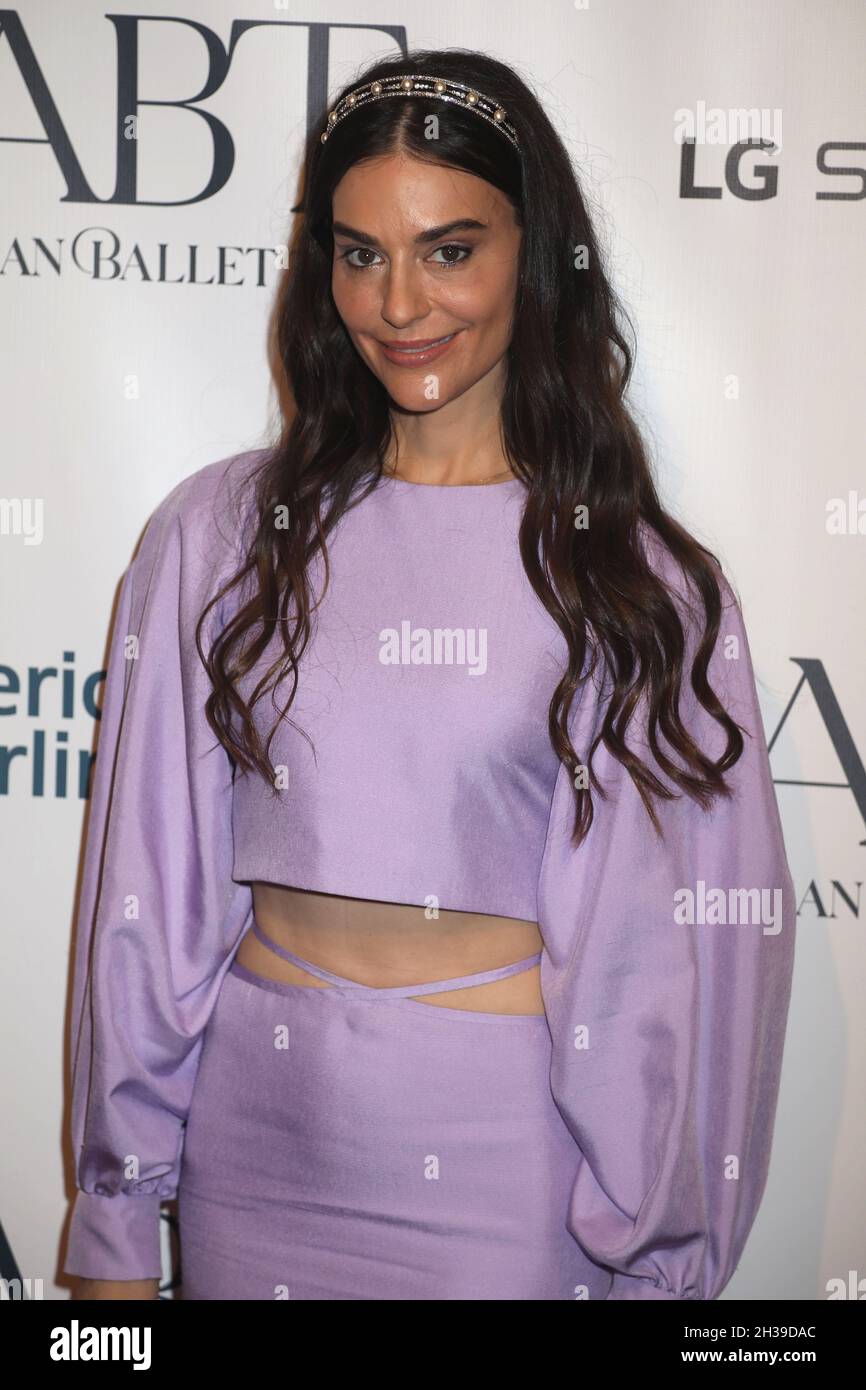 October 26, 2021, New York, New York, USA: ARIANA ROCKEFELLER attends the 2021 American Ballet Theatreâ€™s Fall Gala held at the David H. Koch Theater at Lincoln Center. (Credit Image: © Nancy Kaszerman/ZUMA Press Wire) Stock Photo