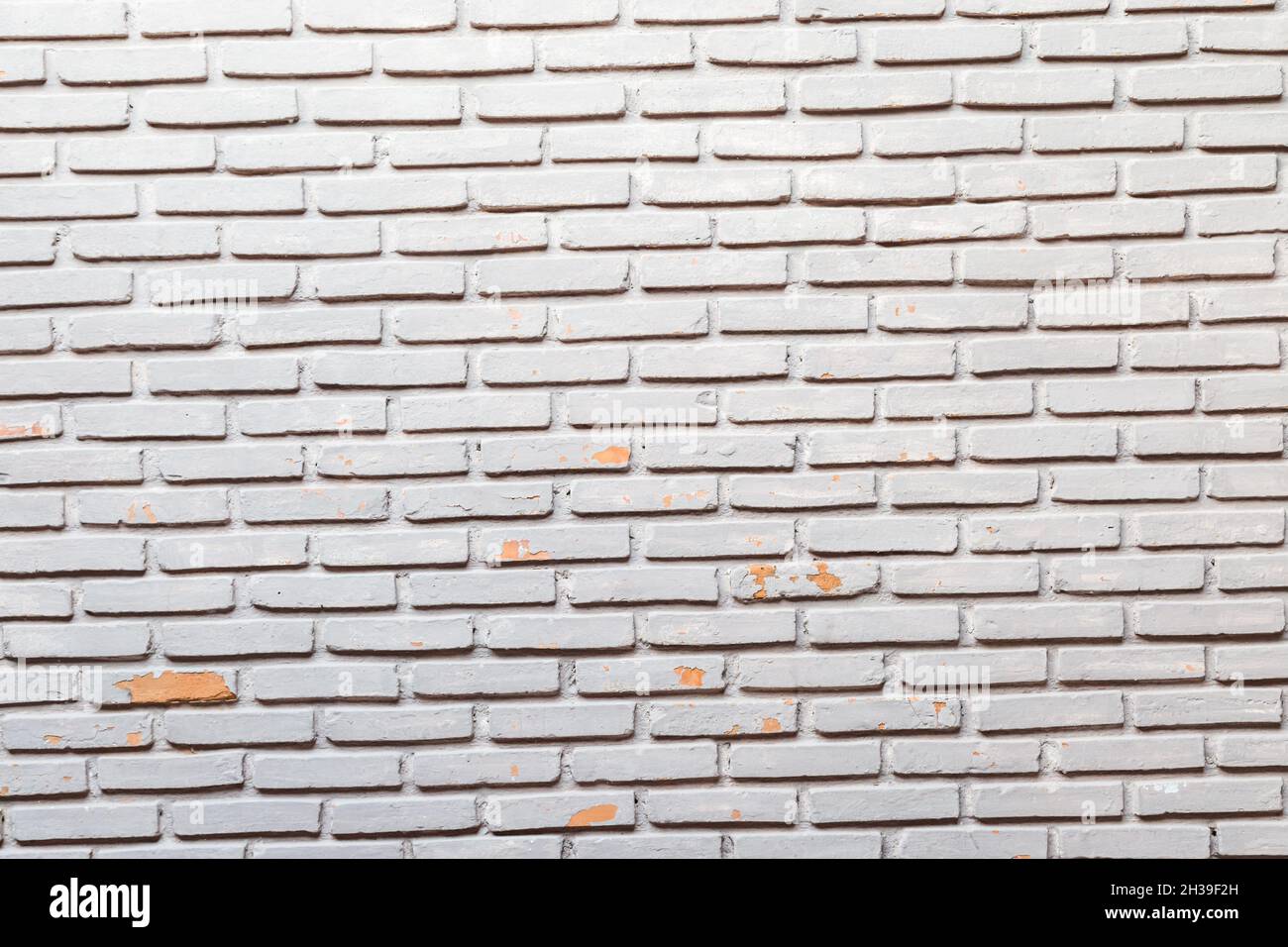 Old white brick wall texture use for background Stock Photo - Alamy