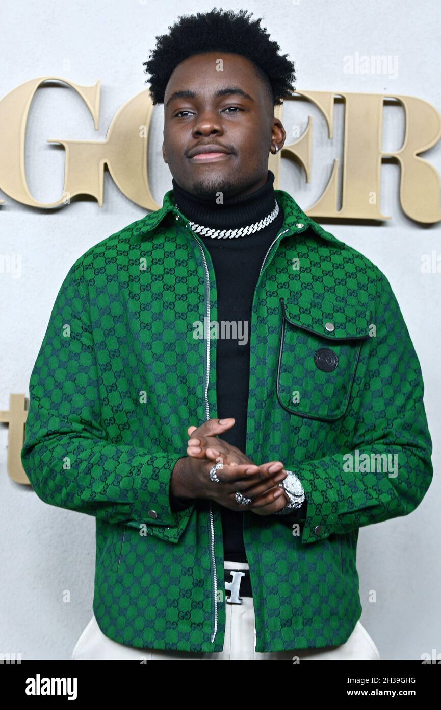 New York, USA. 26th Oct, 2021. Ozie Nzeribe attends Apple's 