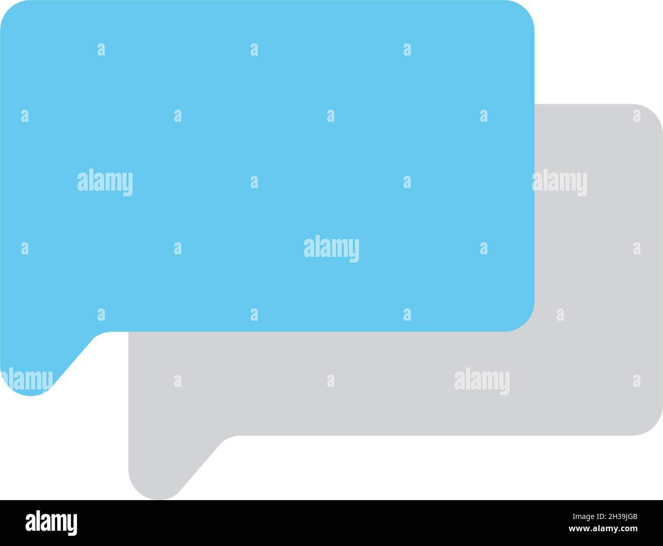 Speech bubble icon and Logo template vector illustration Stock Vector ...