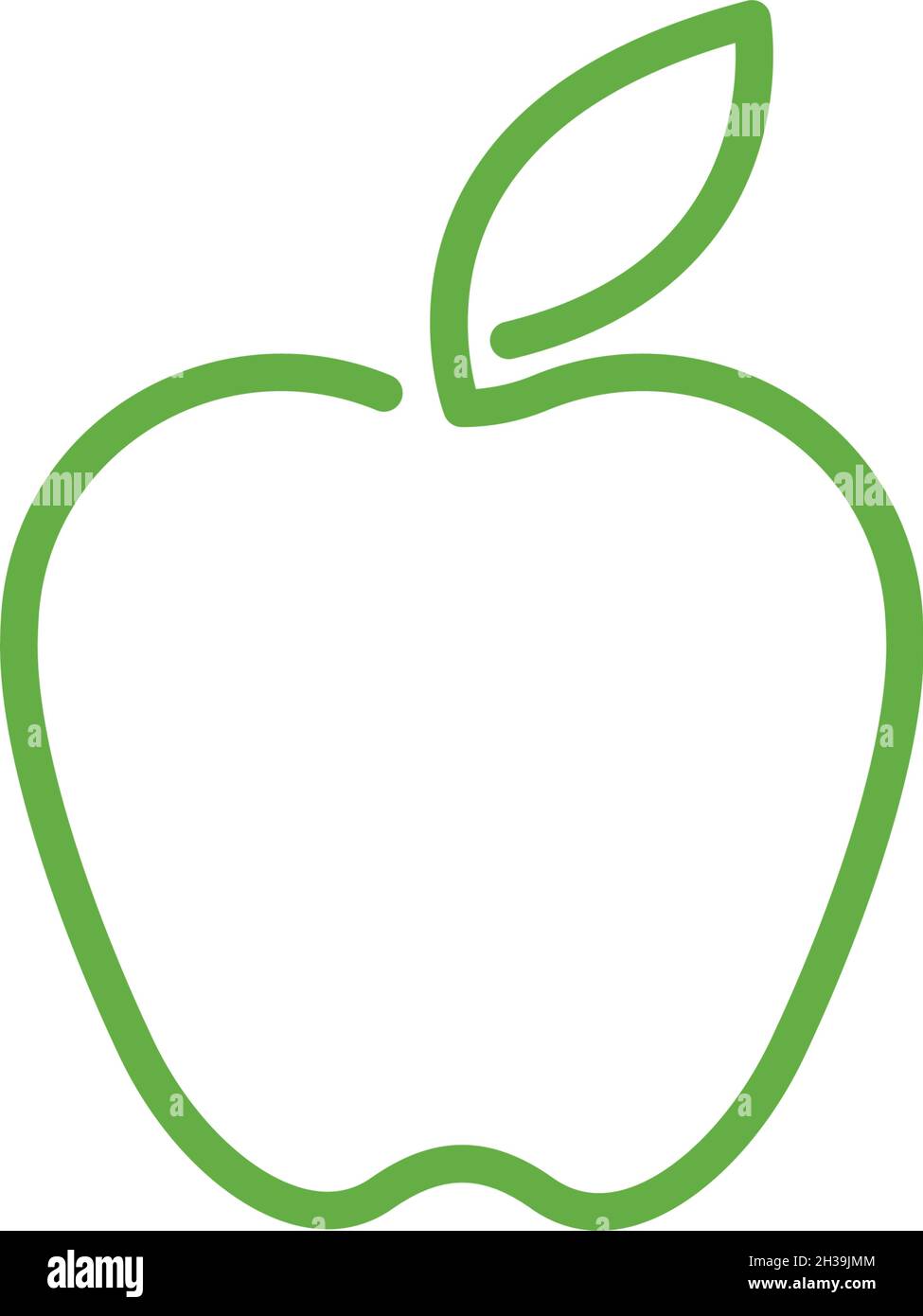 Fresh Apple logo vector illustration Stock Vector Image & Art - Alamy