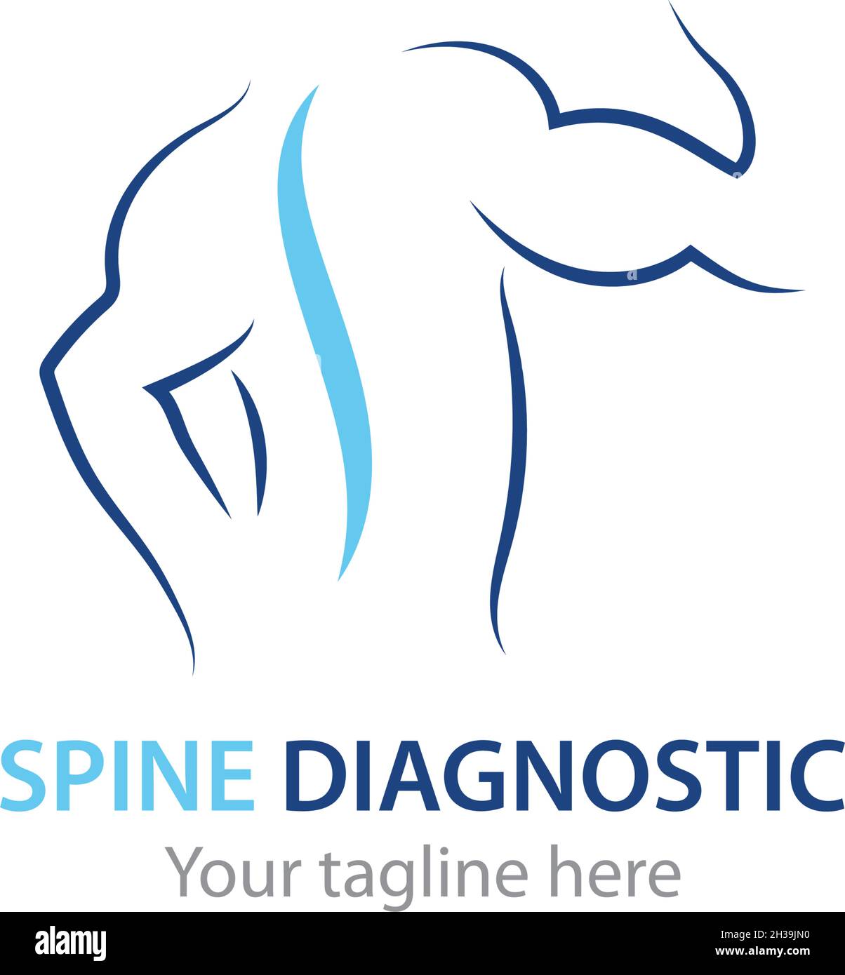 Spine logo Stock Vector Images - Page 3 - Alamy, image size:1204x1390