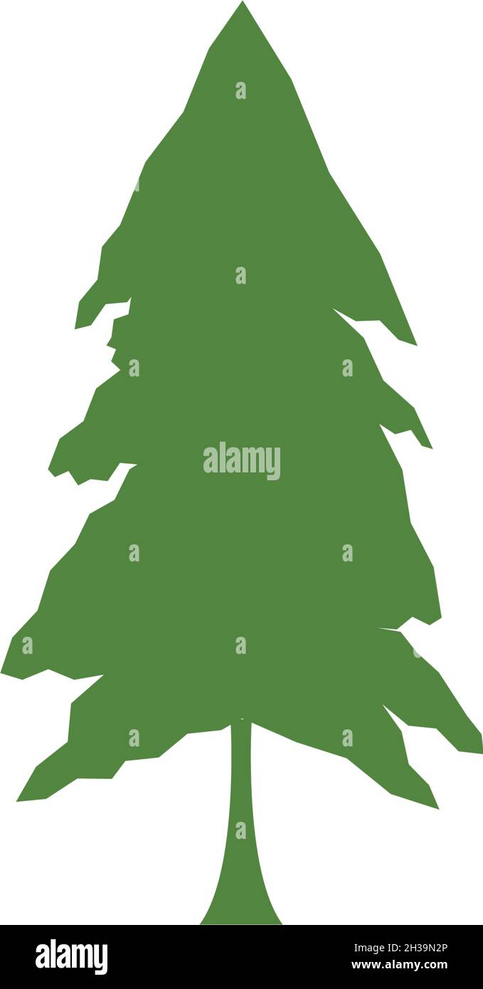 Pine tree logo ilustration vector design Stock Vector Image & Art - Alamy