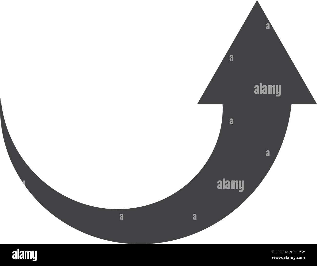 Arrow icon vector illustration flat design Stock Vector Image & Art - Alamy