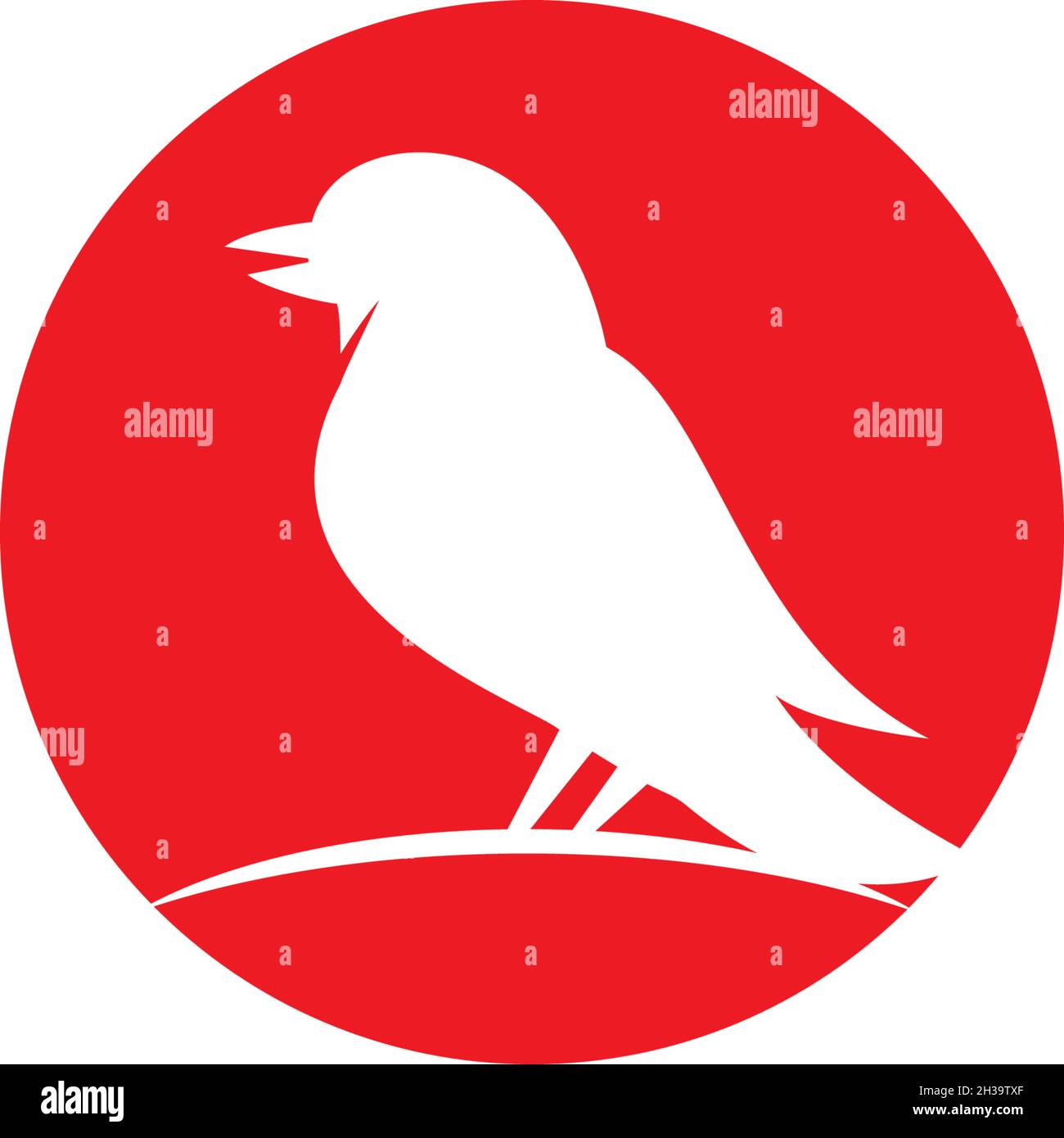 Bird Logo Template vector illustration Stock Vector Image & Art - Alamy