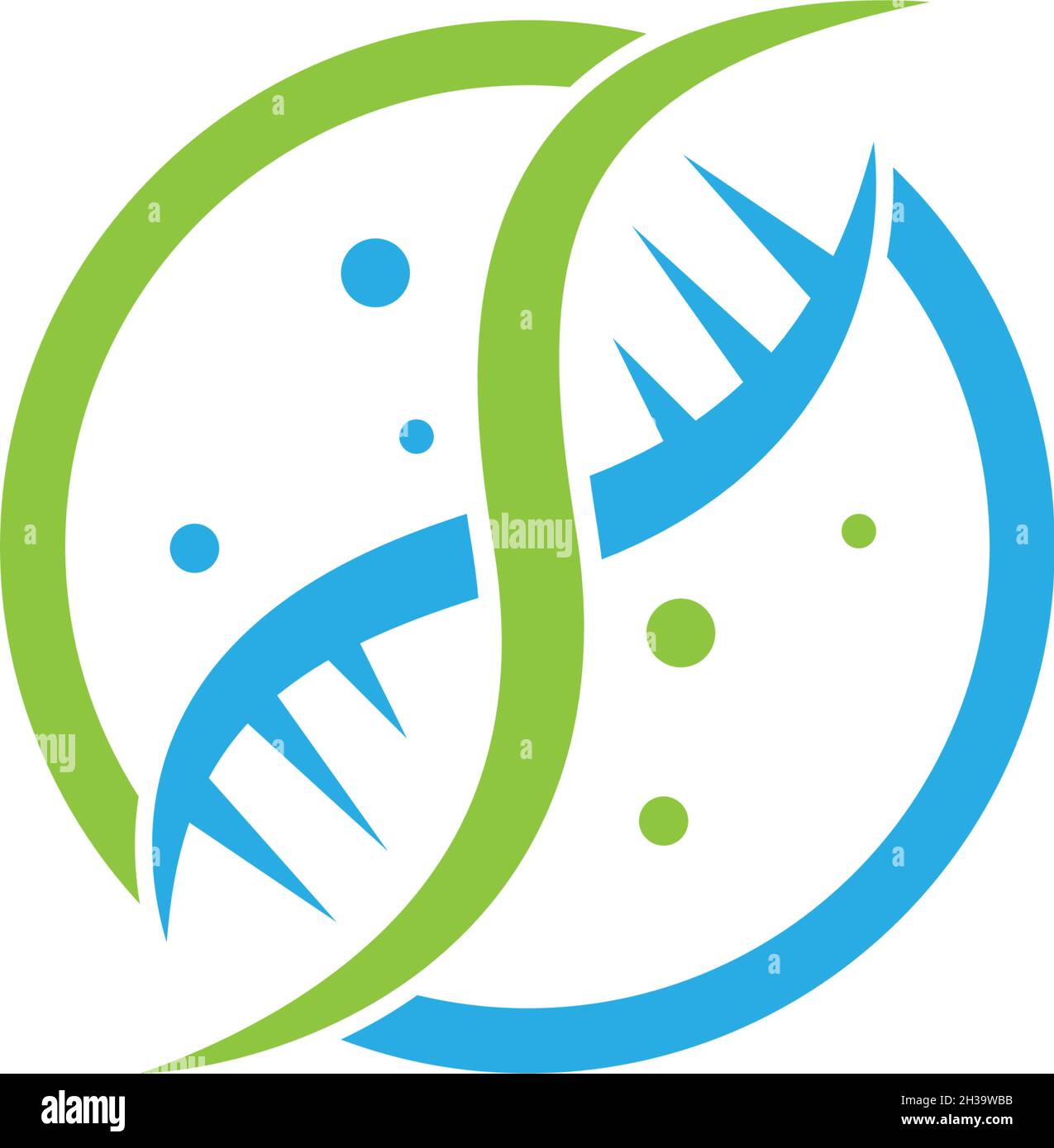 Dna Logo File DNA logo vector template Stock Vector Image & Art - Alamy