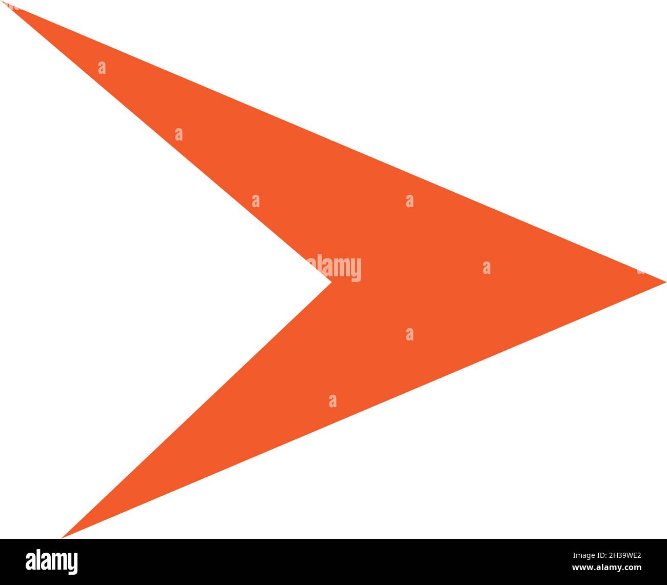 Arrow ilustration logo vector template Stock Vector