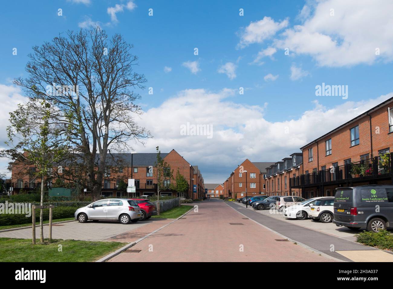 New homes and flats by Drew Smith developers on the Graylingwell development in north Chichester