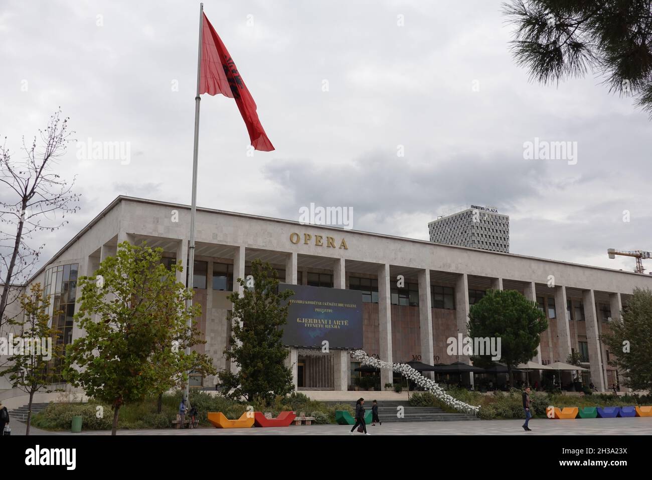National Theatre of Opera and Ballet, Tirana, Albania Stock Photo Alamy