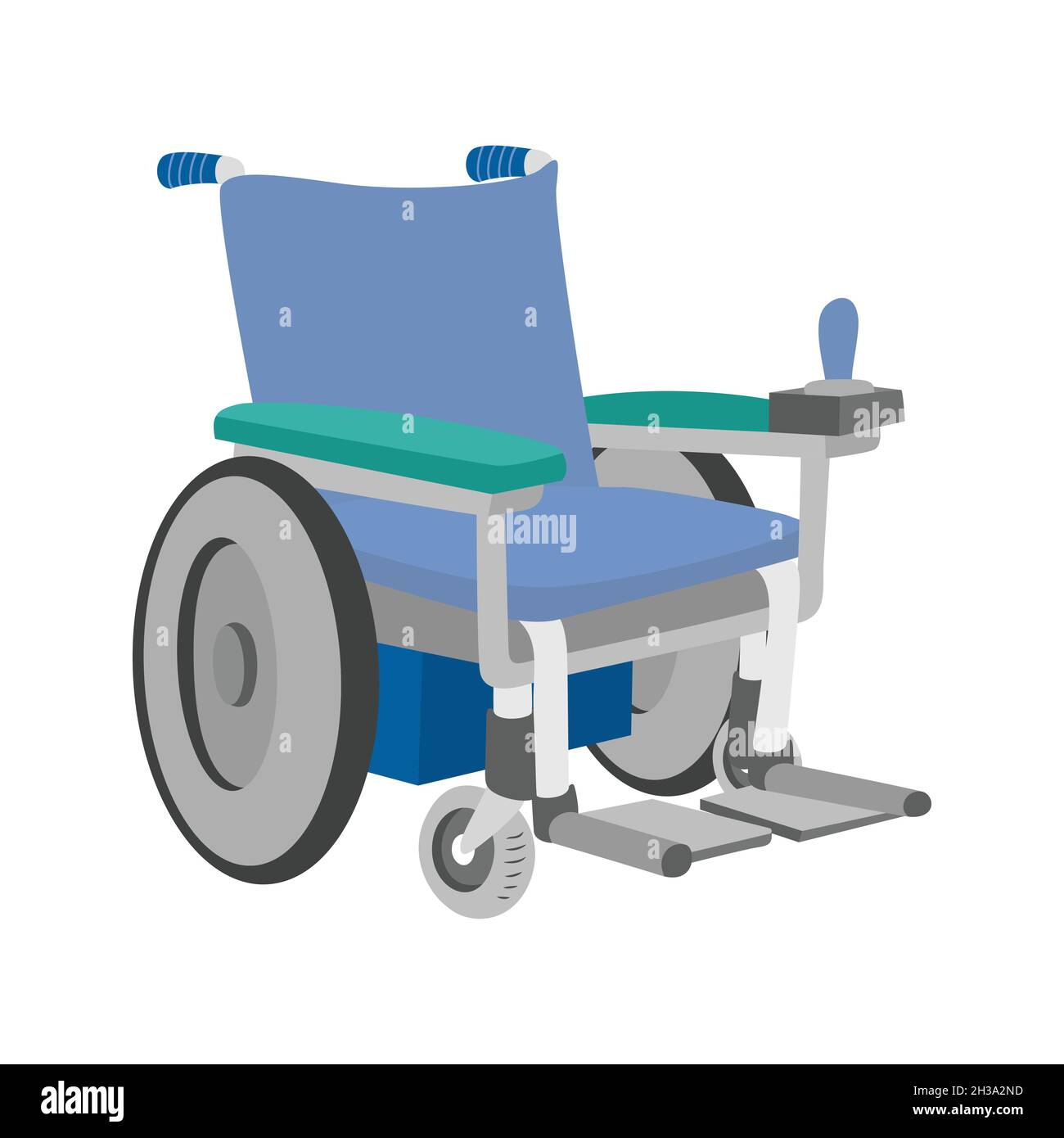 Wheelchair medical icon Wheelchair vector illustration Wheelchair isolated on white background Stock Vector