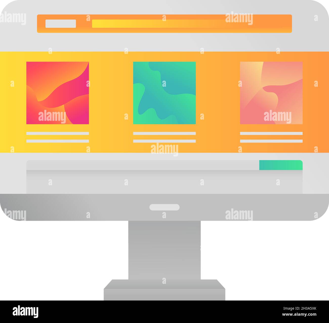 Digital interface designing Stock Vector Images - Alamy