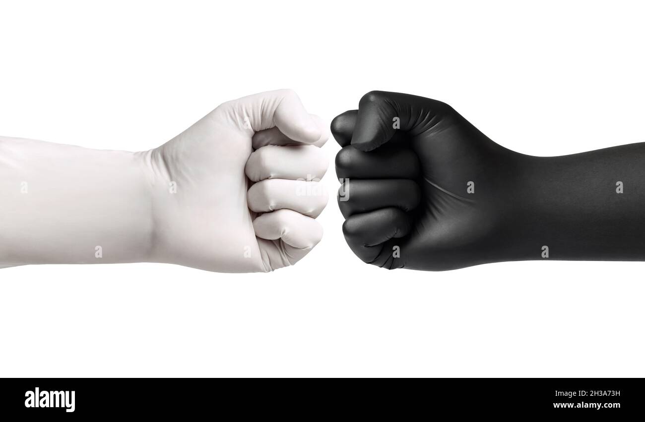 Latex glove fist hi-res stock photography and images - Alamy