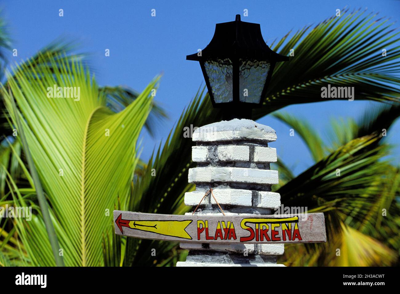 CUBA, CAYO LARGO ISLAND, PLAYA SIRENA Stock Photo