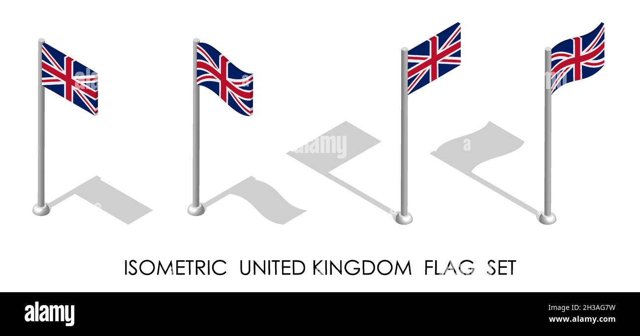 drapeau anglais usé Stock Vector