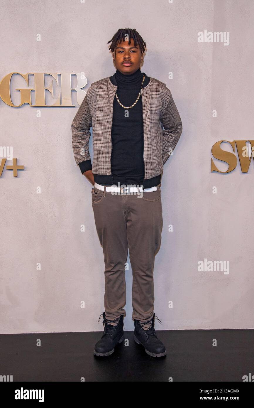Solomon Irama attends the "Swagger" New York premiere at the Brooklyn