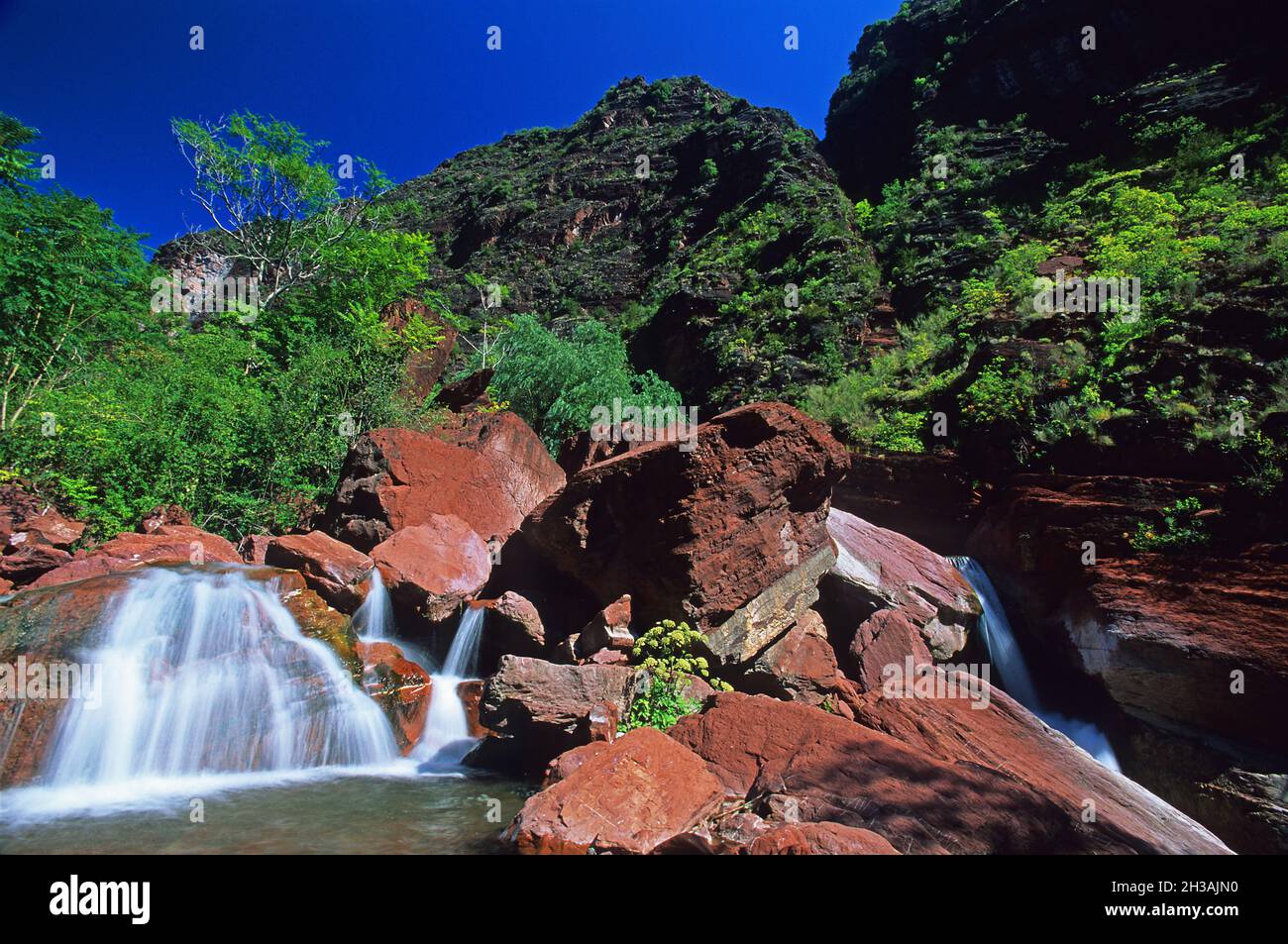 FRANCE. ALPES-MARITIMES (06) CIANS GORGES Stock Photo