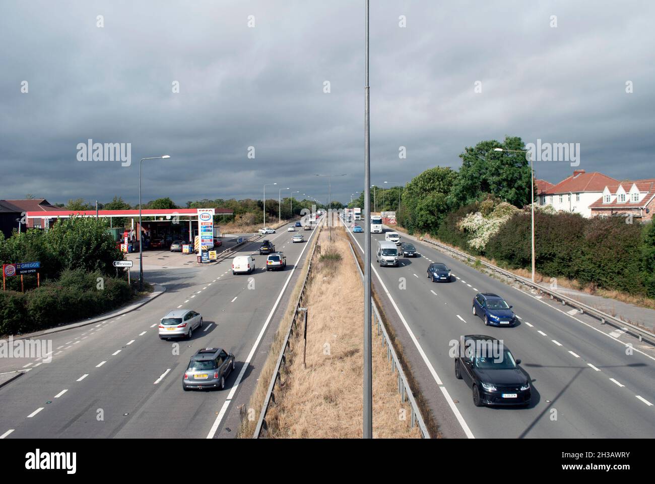 A1 great north road hi-res stock photography and images - Alamy
