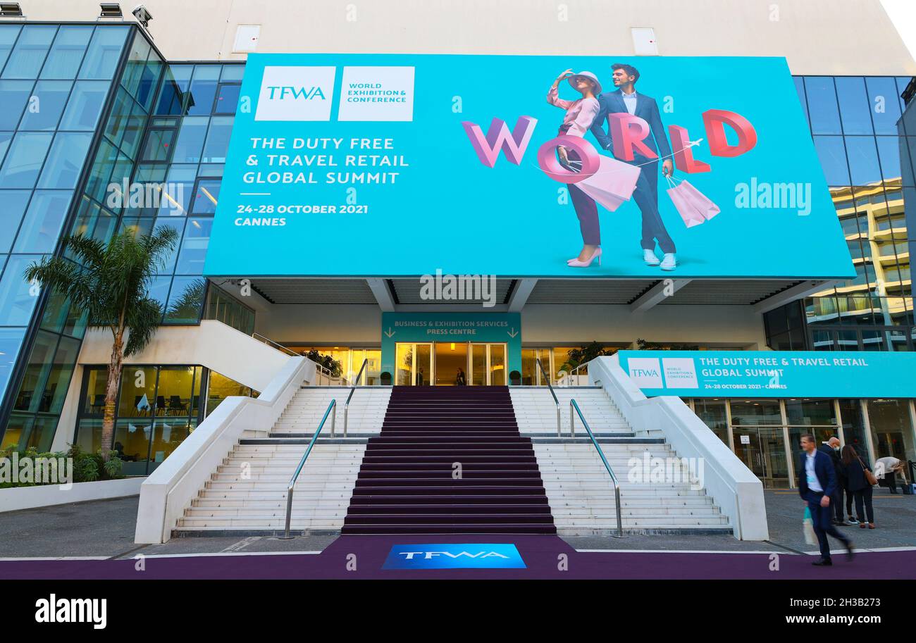 Cannes, France October 27, 2021 TFWA World Exhibition and Conference