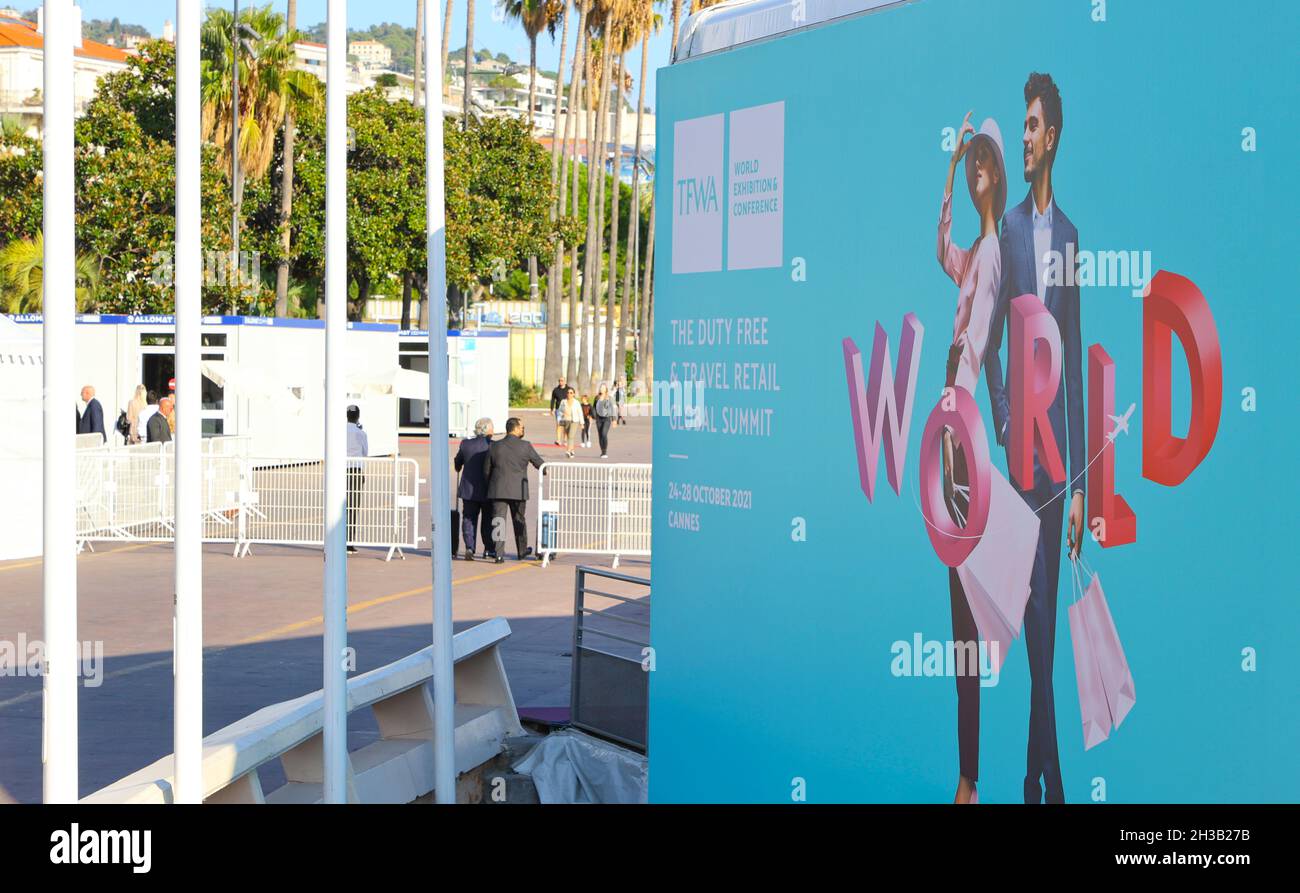 Cannes, France October 27, 2021 TFWA World Exhibition and Conference