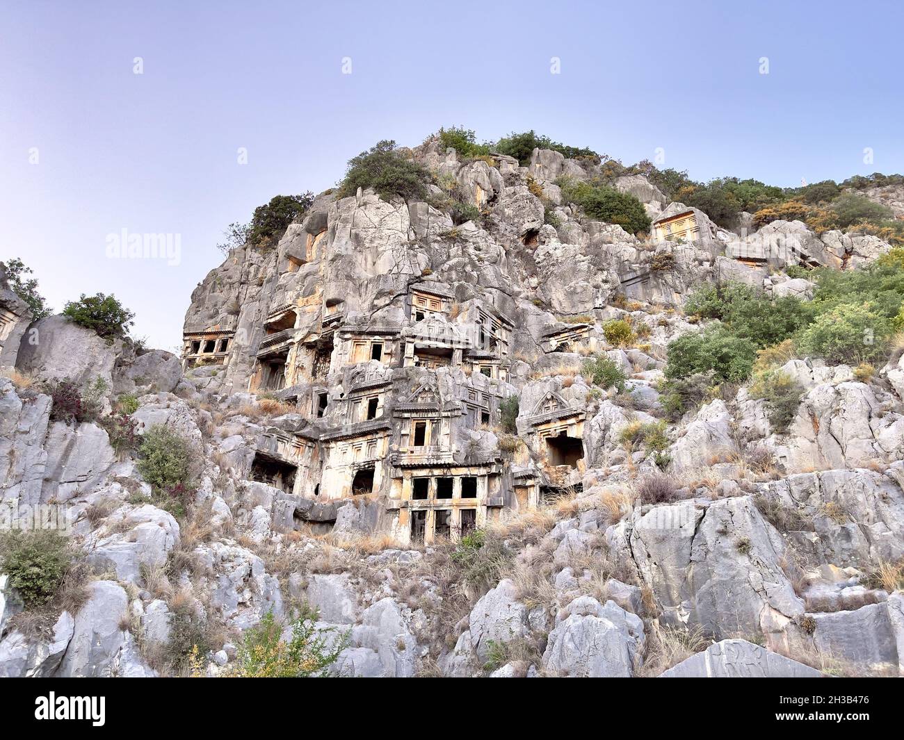 Ancient city of Myra in Demre, Antalya, Turkey Stock Photo Alamy
